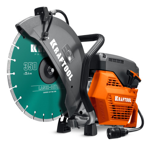 KRAFTOOL 3700 Вт, 350 мм, диск в комплекте, бензорез по бетону (бетонорез) K770-14 H